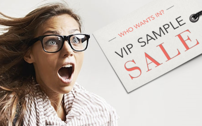 Tips to Make Your Sample Sale a Success
