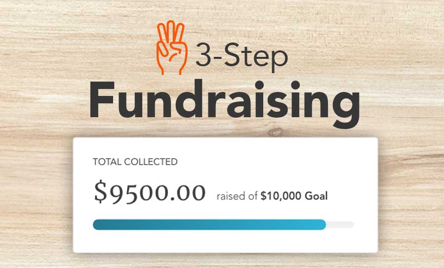 3STepFundraising online-fundraising