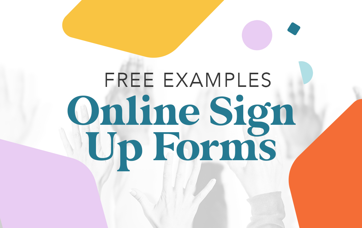 Examples-SignupForm-cover-Template-v3 Sign Up Form Examples