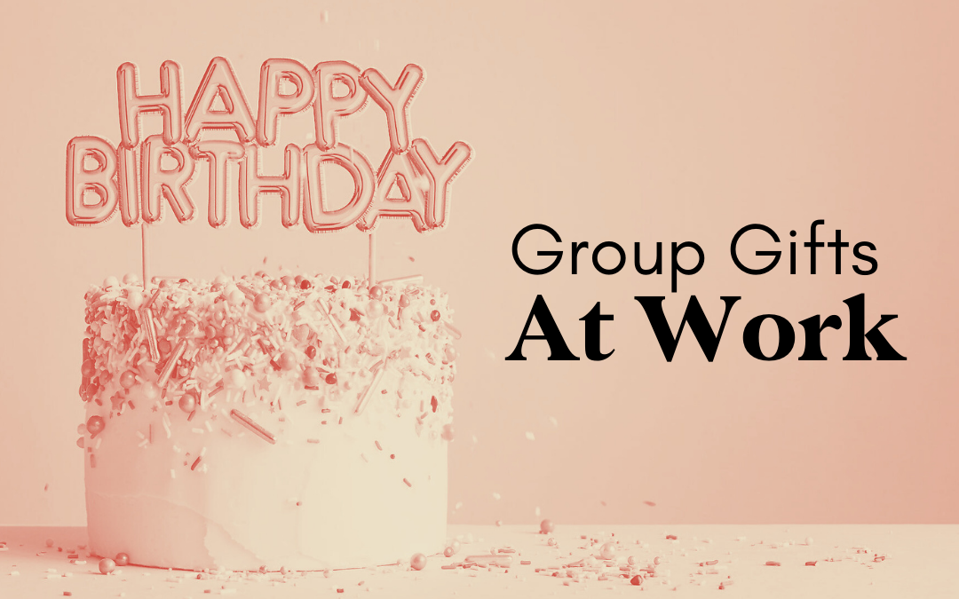 How much to contribute to a group gift at work