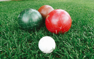 Hosting a group bocce ball tournament