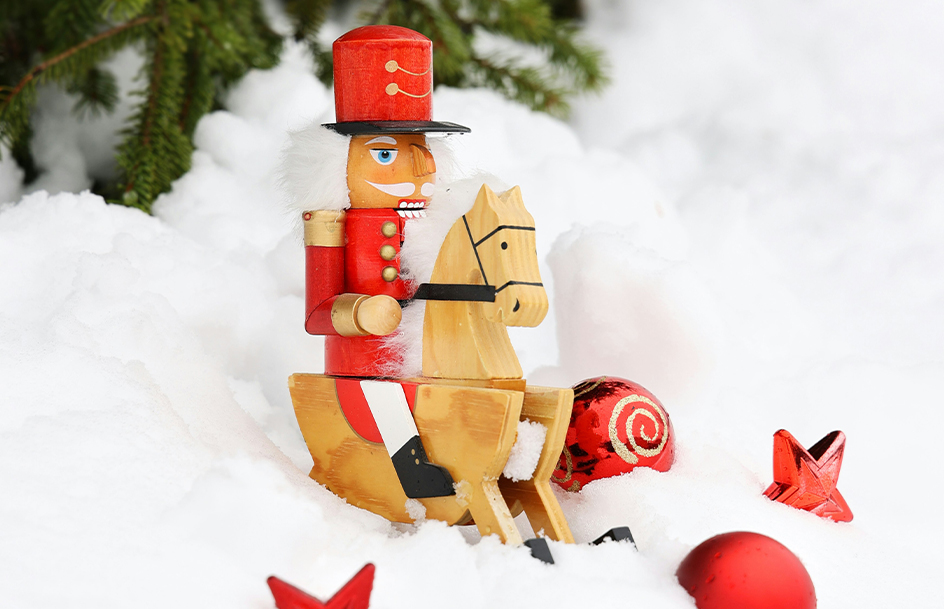Nutcracker merchandise and ticket sales hero image